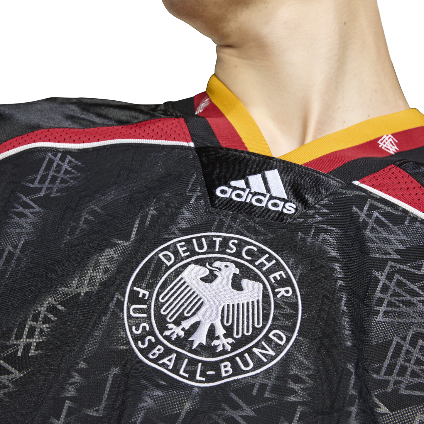 adidas Germany World Cup '26 H Jersey - Men's - Black/Multi