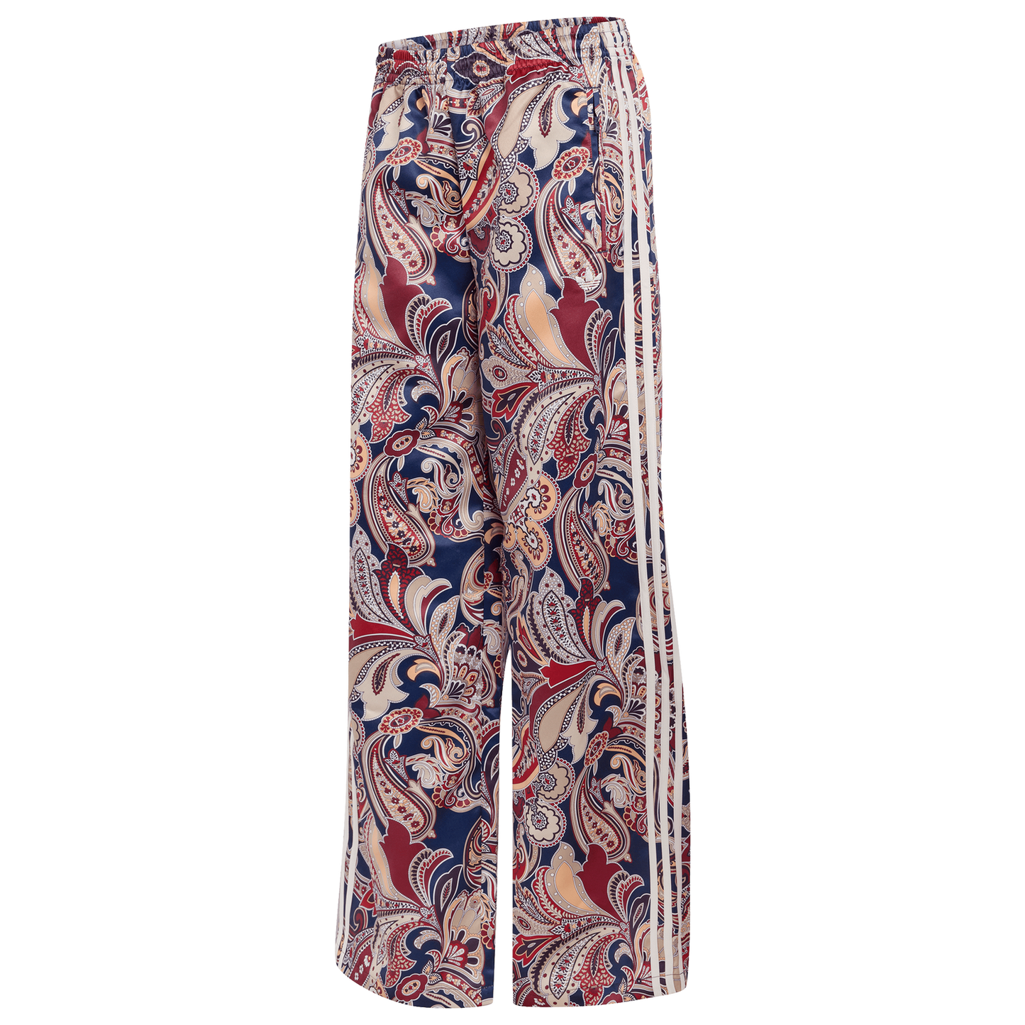 adidas Originals x Liberty London Firebird Satin Pants - Women's - Aurora Ink/Multicolor