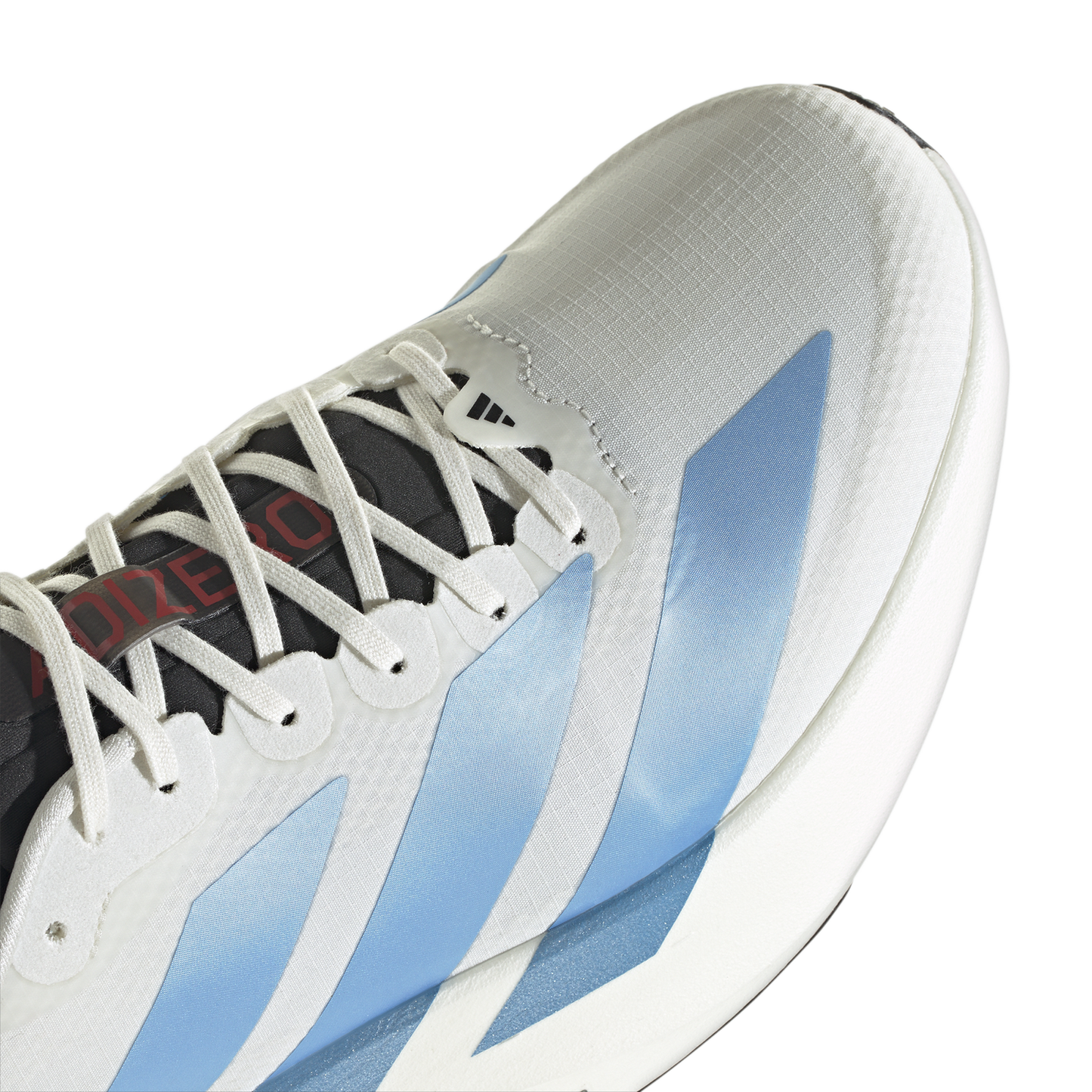 adidas Adizero Evo SL Woven - Men's - Off White/Light Blue/Bright Red