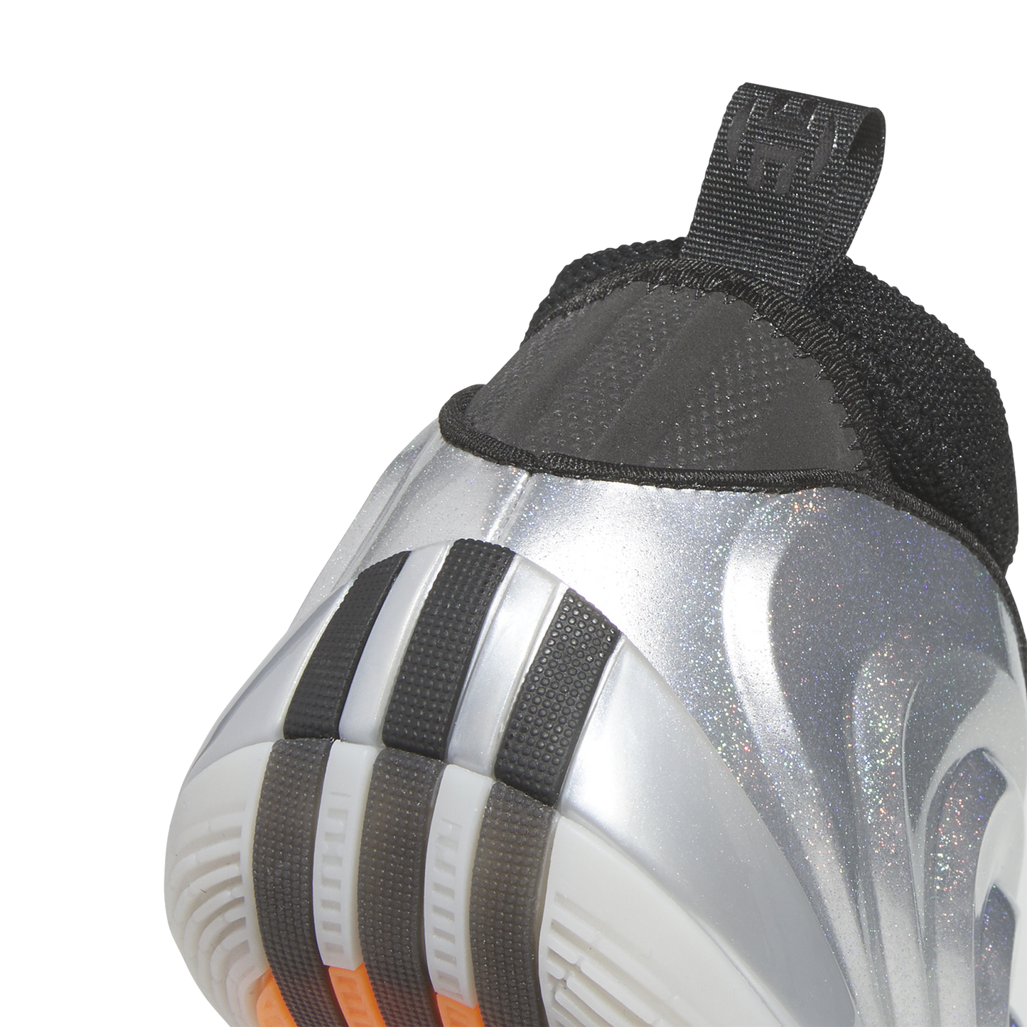 adidas Harden Volume 10 - Men's - Silver/Orange