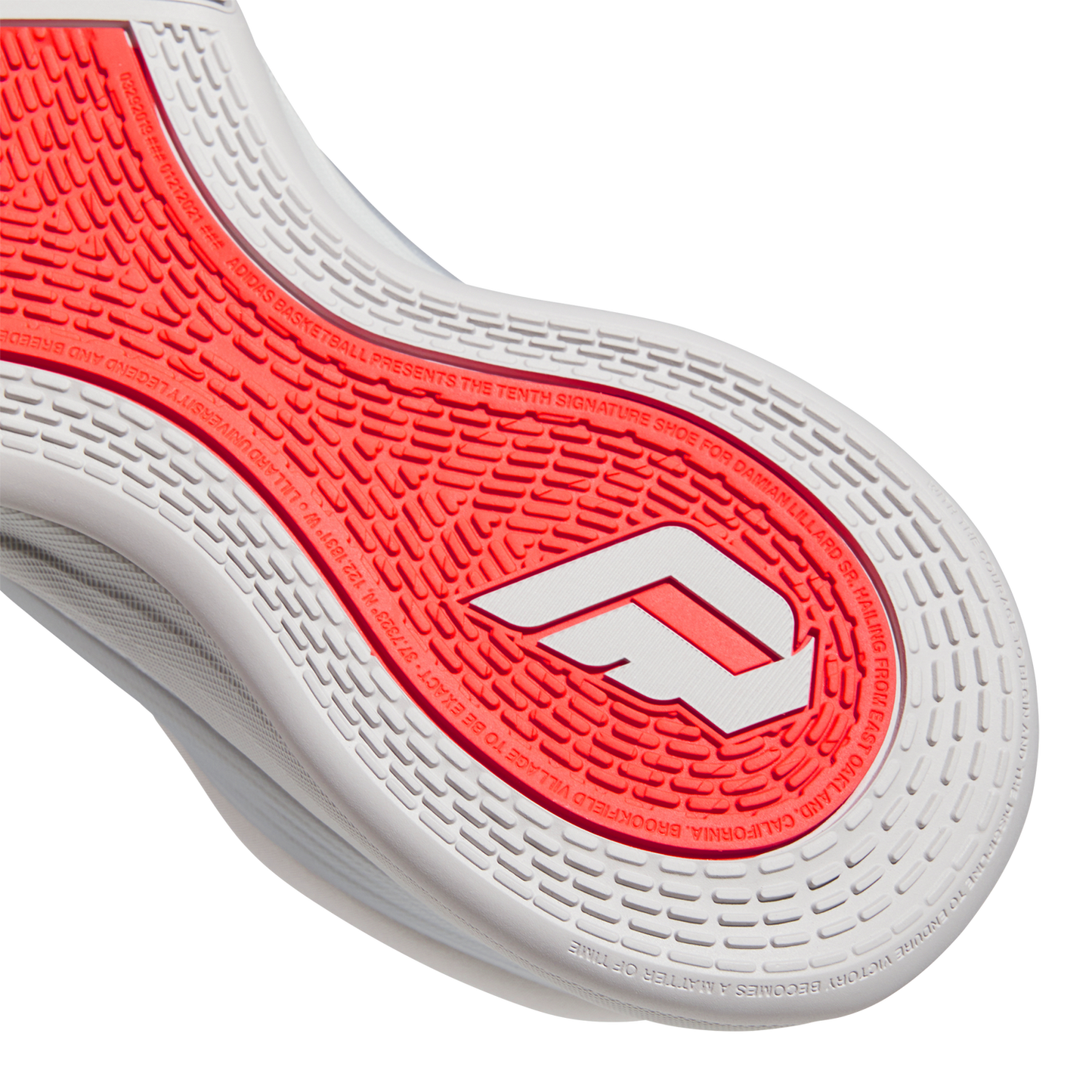 adidas Dame X - Men's - Silver Met/Grey Two/Lucid Red