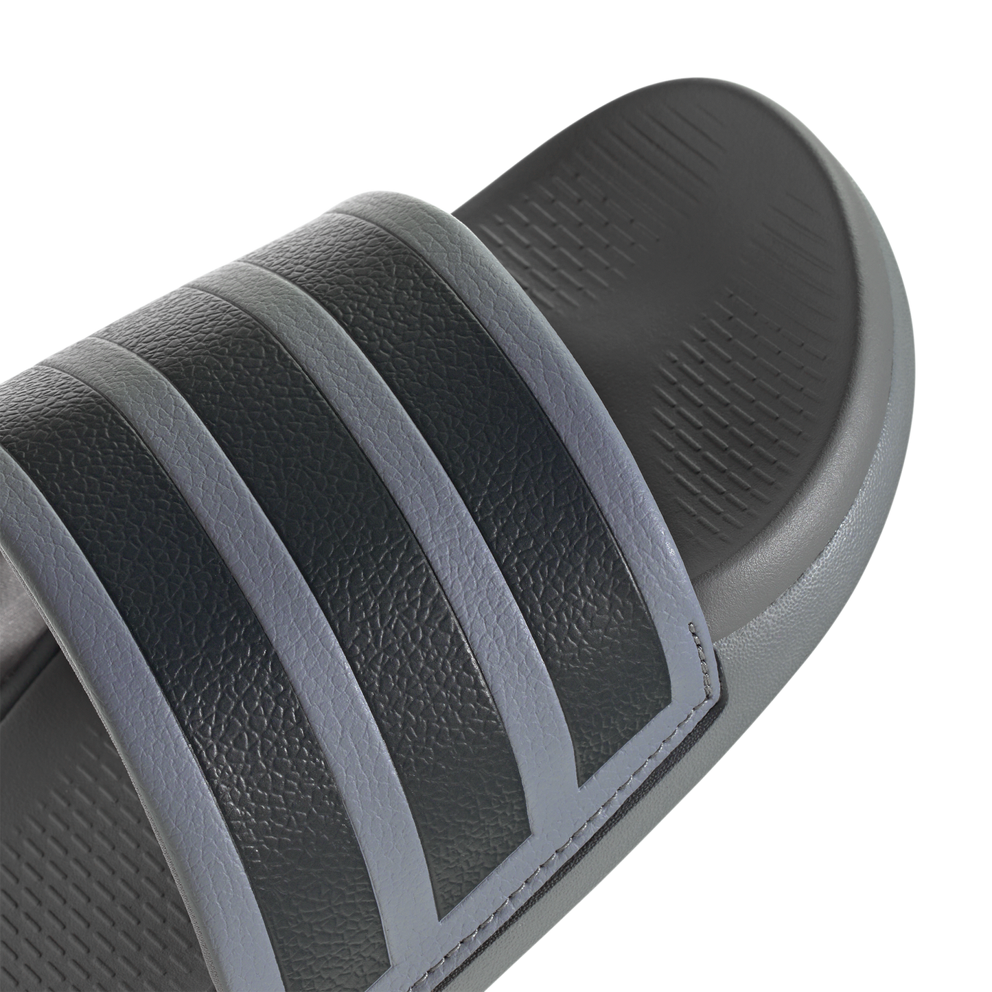 adidas adilette Comfort 2.0 Slides - Men's - Grey/Grey/Carbon