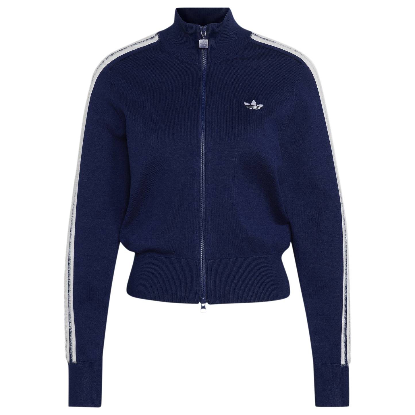 adidas Originals Firebird Knit Track Top - Women's - Dark Blue/White