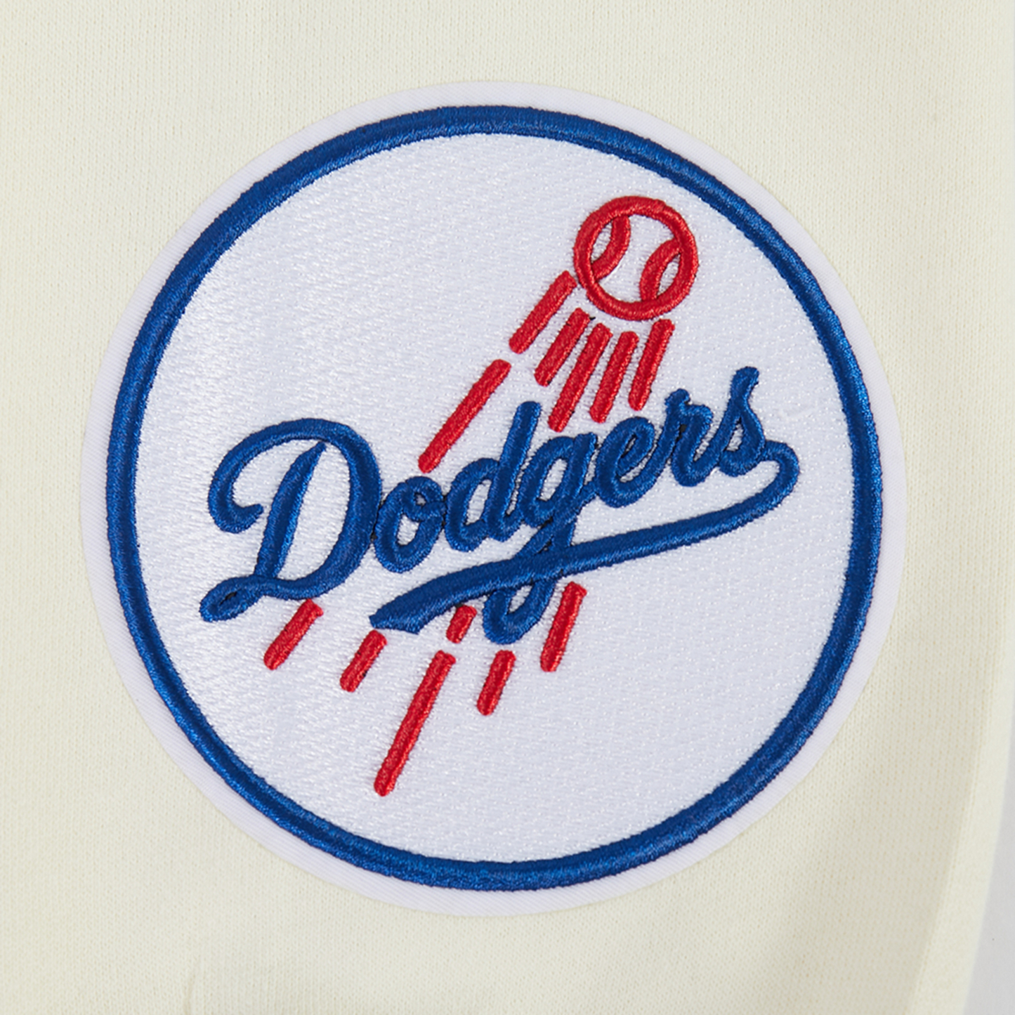 Pro Standard Dodgers Pullover Hoodie - Men's - Eggshell