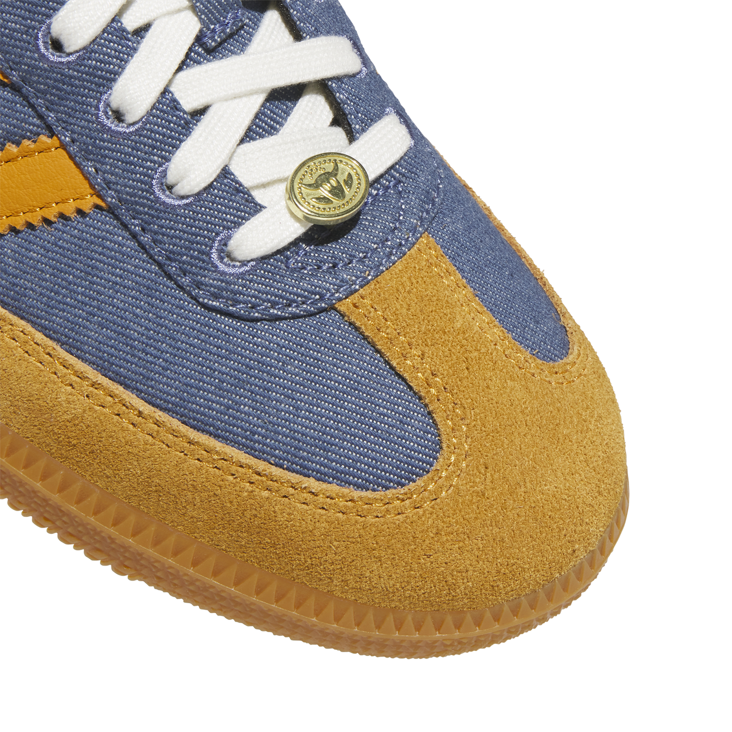 adidas Originals Samba - Men's - Blue/Yellow/Brown