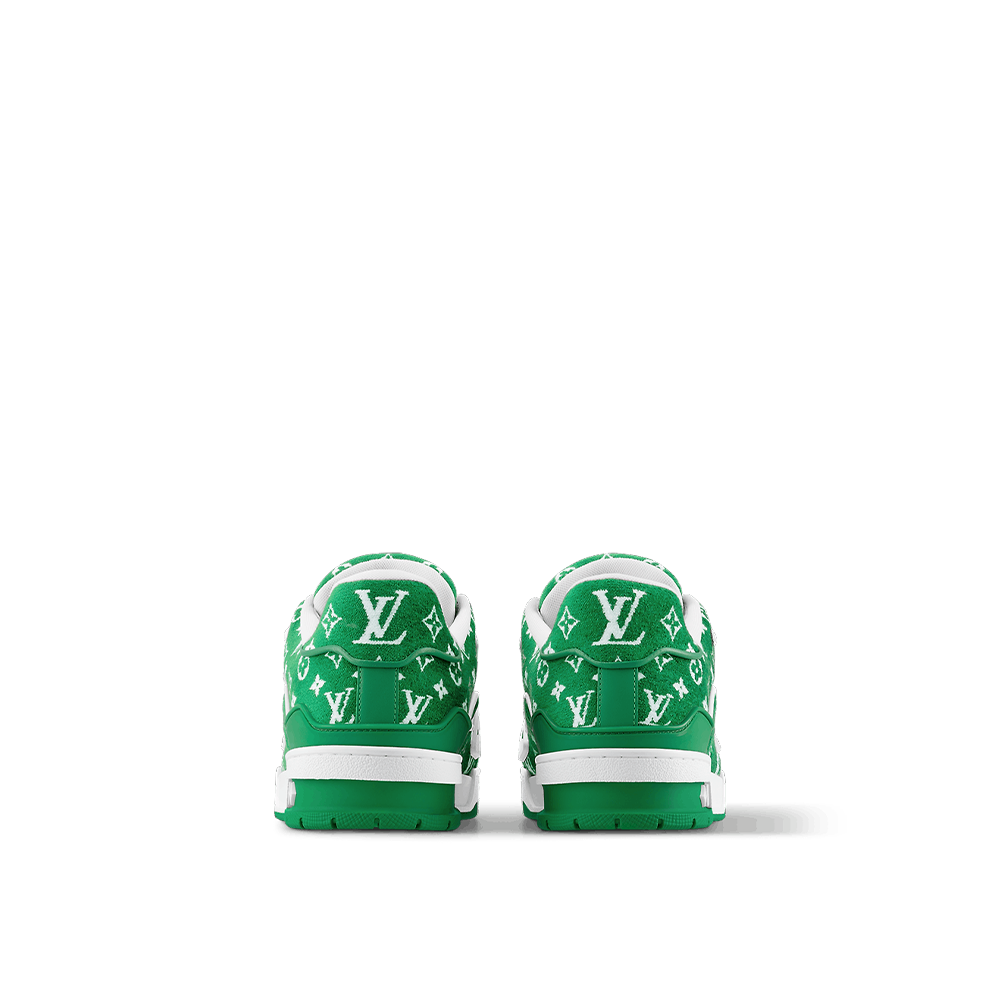 Louis Vuitton LV Trainer Sneaker Green Monogram