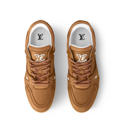 Louis Vuitton LV Trainer Sneaker Damier Cognac