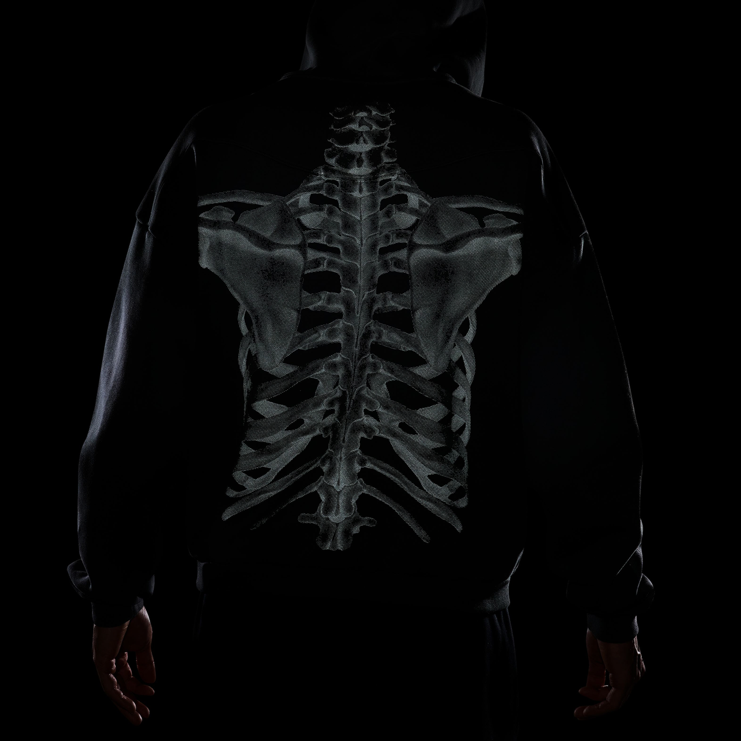 Nike Fleece Pullover Hoodie - Men's - Silver/Black