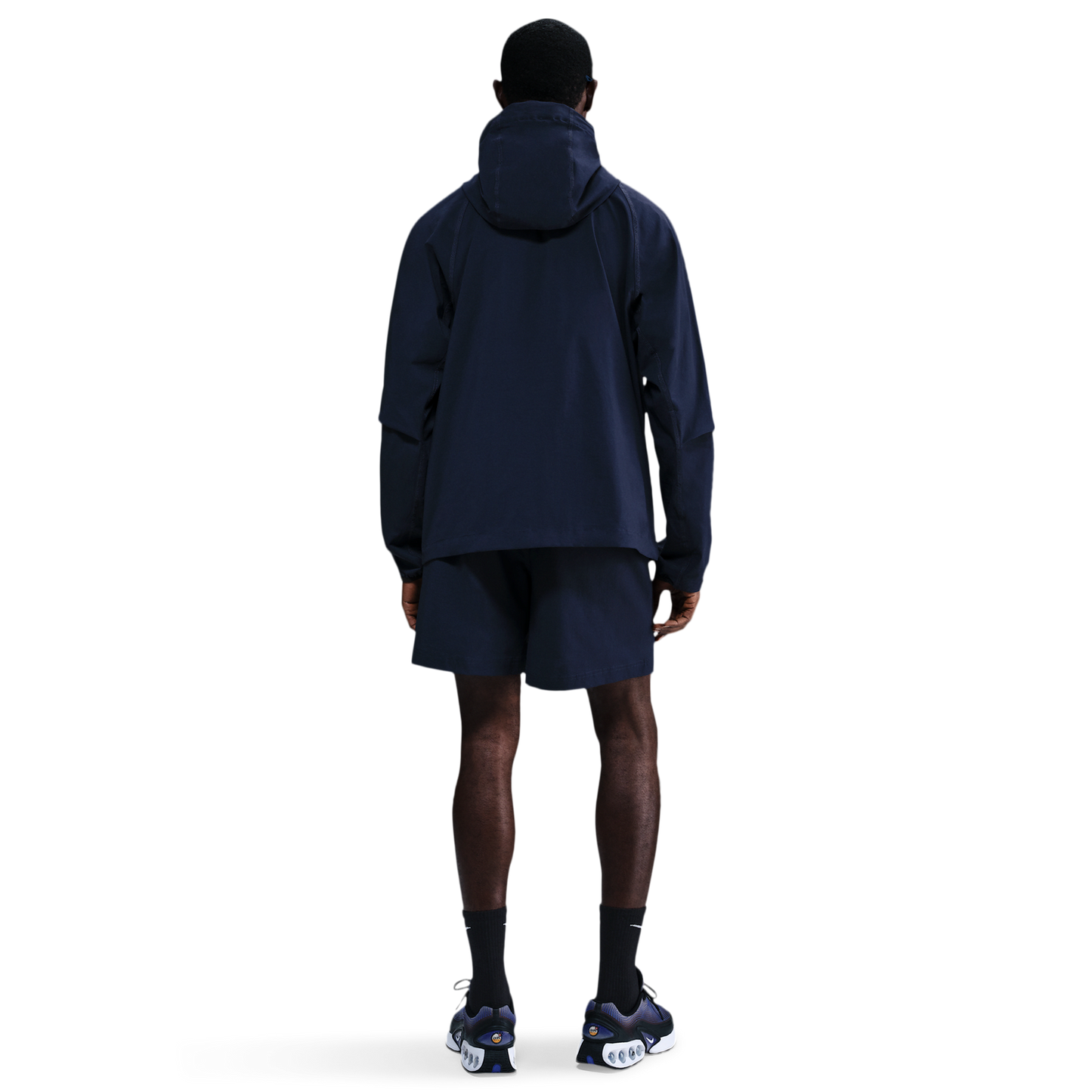 Nike Tech Woven WR Full-Zip Jacket - Men's - Obsidian/Obsidian/Black