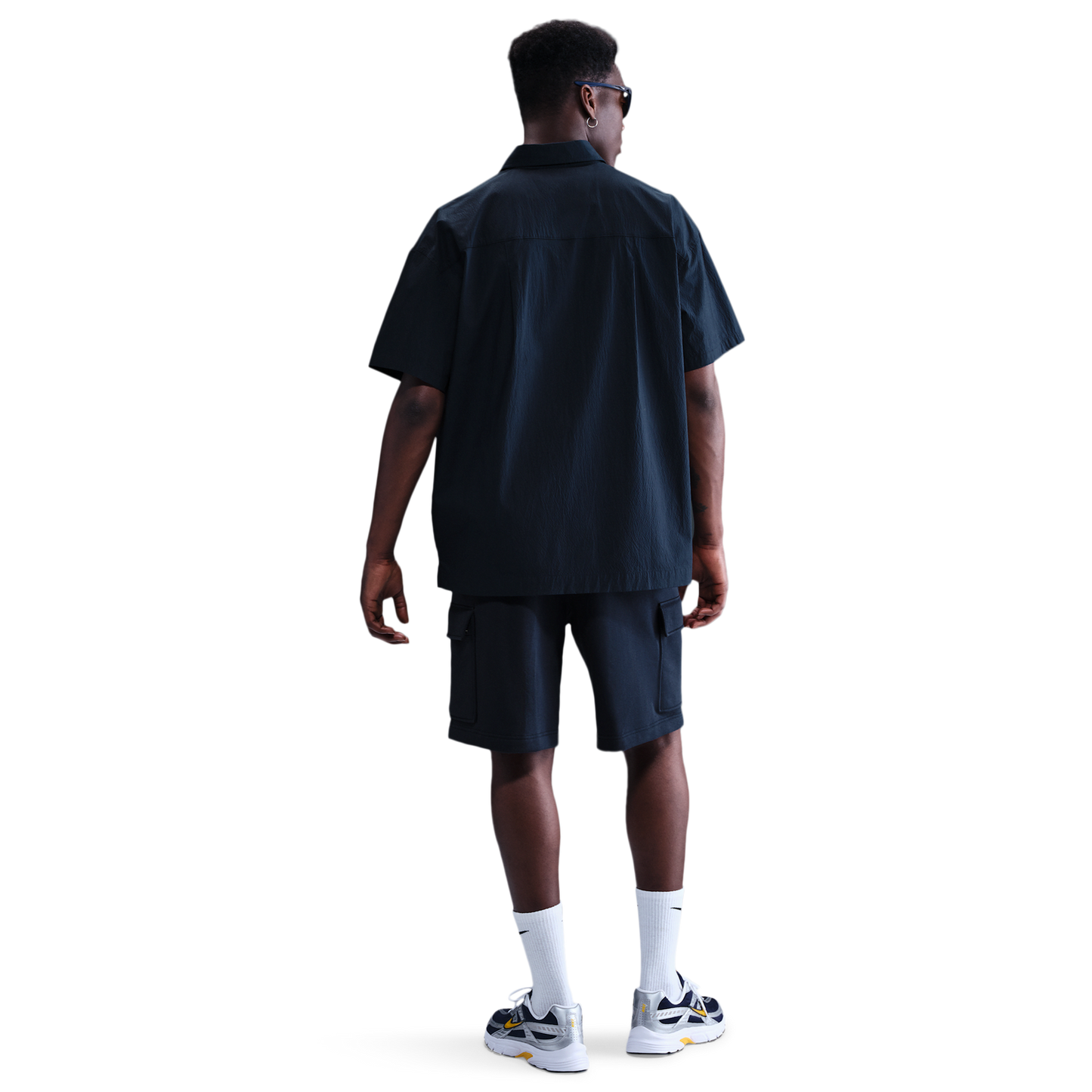 Nike Club Cargo Shorts - Men's - White/Obsidian