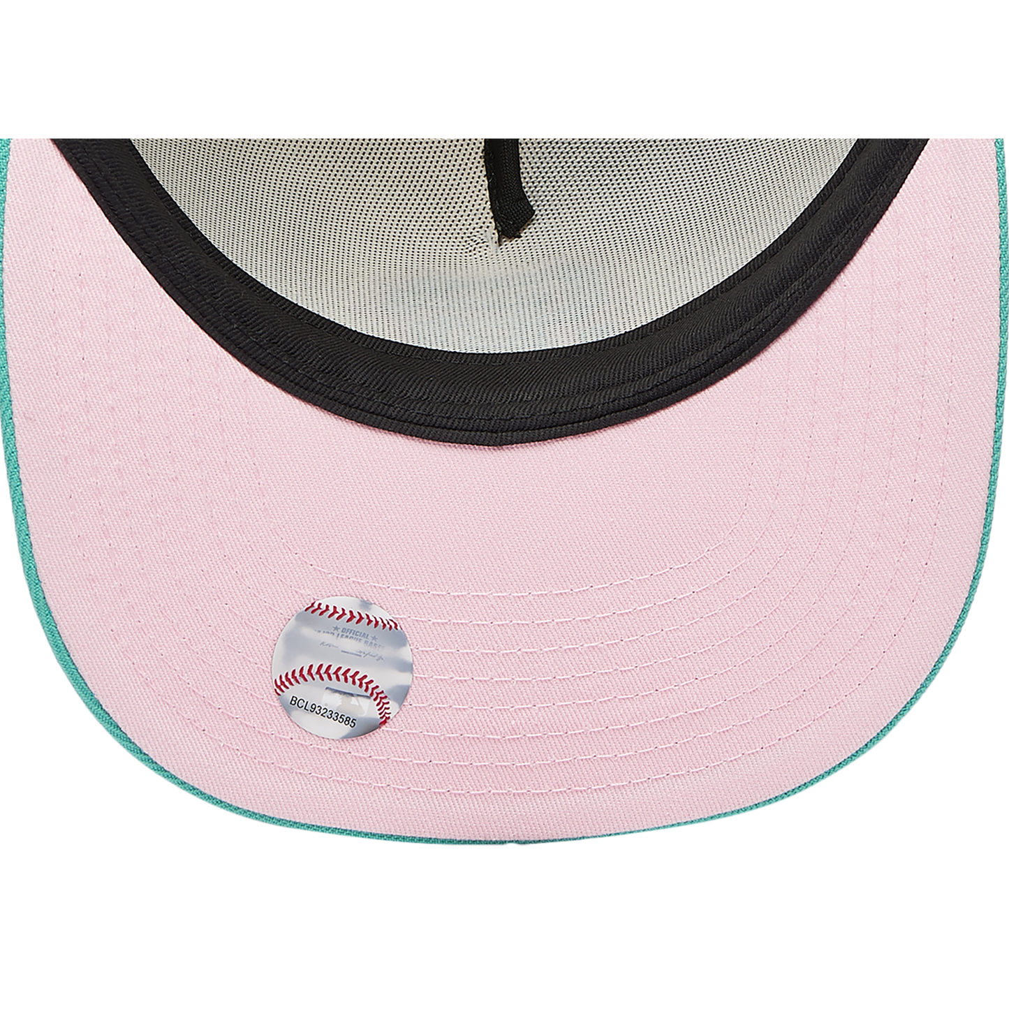 New Era Giants 950AF 50th Anniversary Curve Cap - Men's - Chrome/Clear Mint