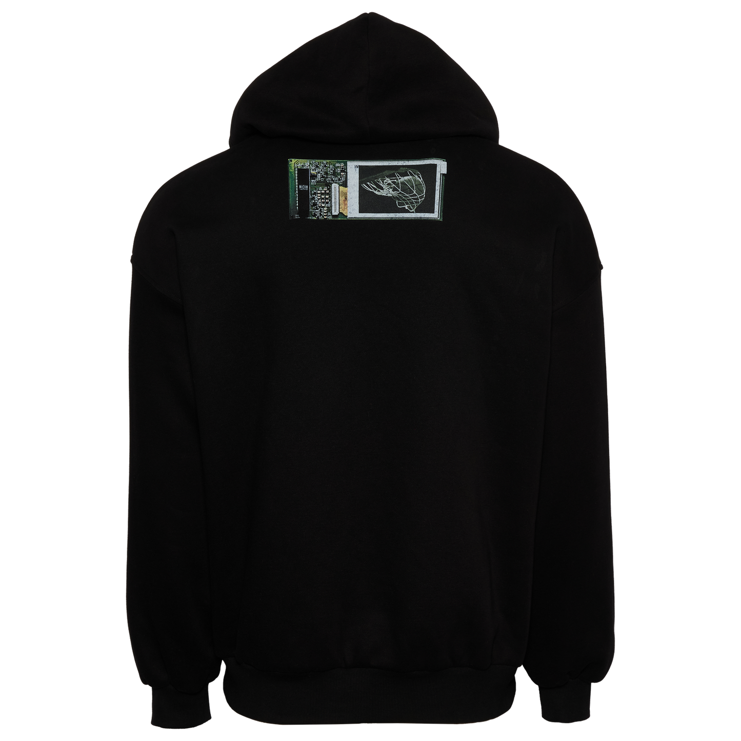 NOxID Circuit Fleece Hoodie - Men's - Black/Green