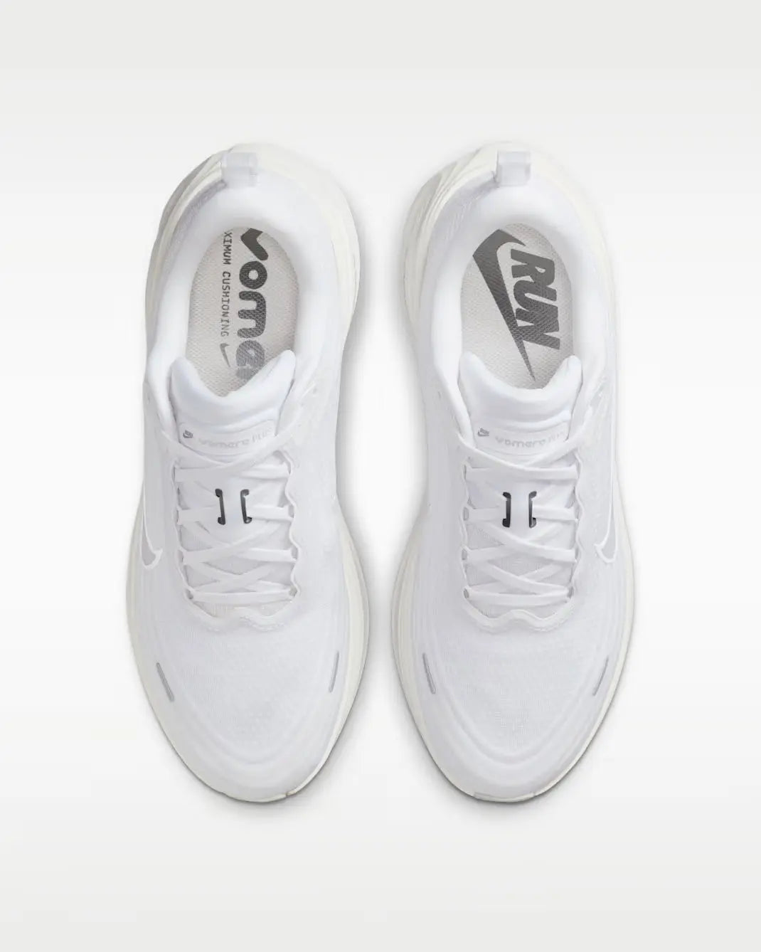 Nike Vomero Plus White Metallic Silver Light Smokey Grey