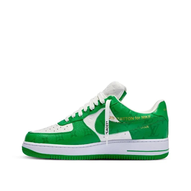 Louis Vuitton x Nike Air Force 1 Low By Virgil Abloh White/Green