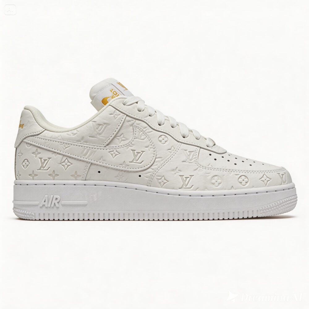 Louis Vuitton x Nike Air Force 1 Low By Virgil Abloh White