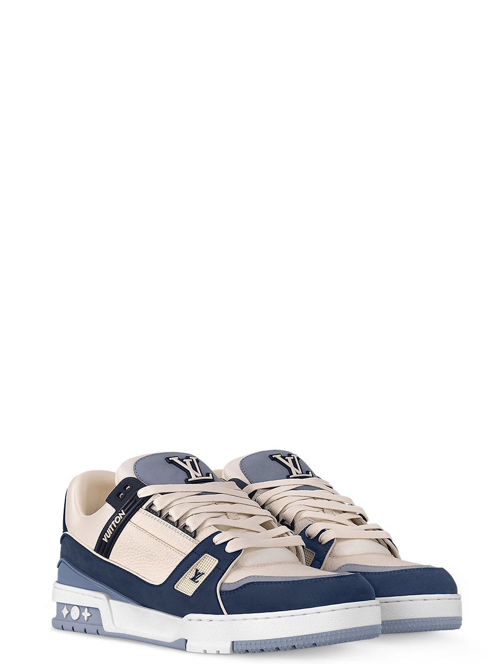 Louis Vuitton LV Trainer Blue Beige