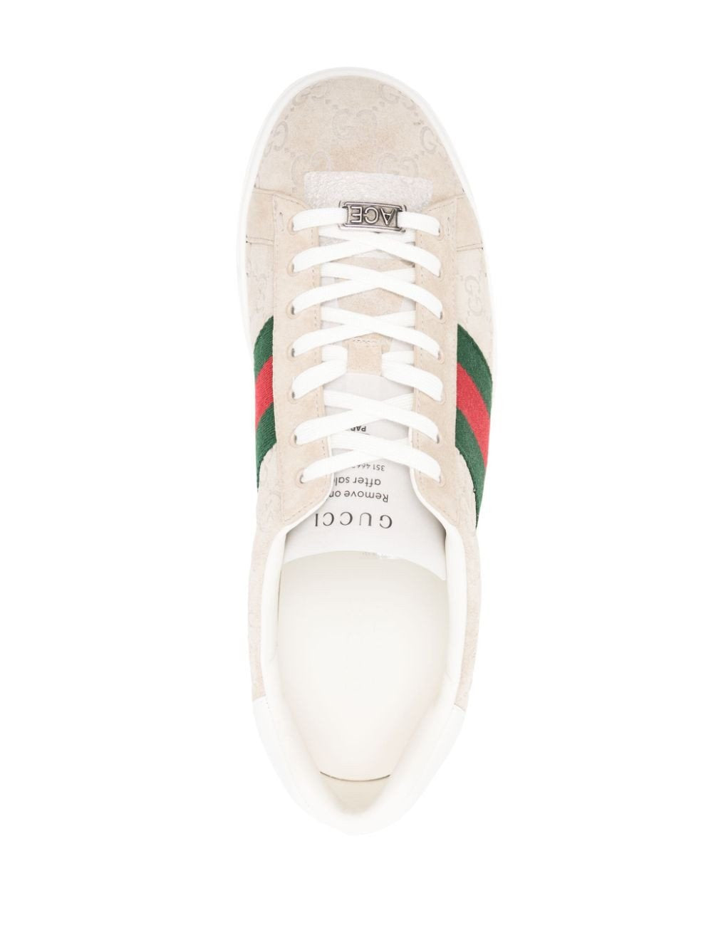 Mens Gucci Ace Web Sneakers