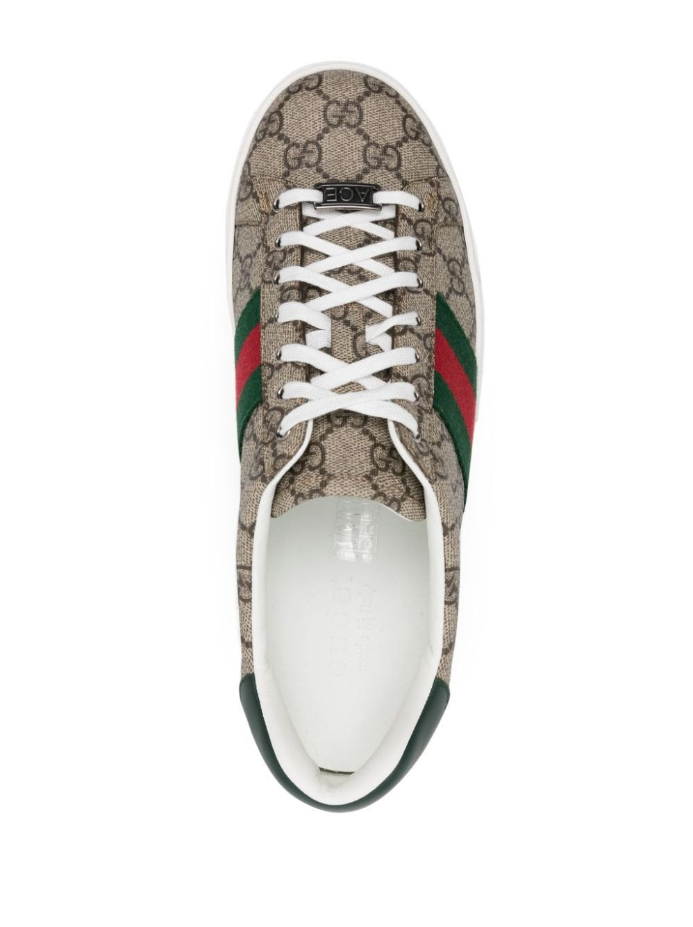Mens Gucci Ace GG Supreme Canvas Sneakers