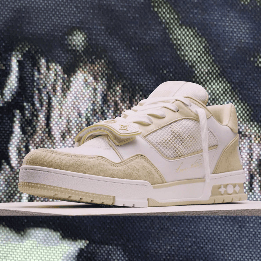 Louis Vuitton LV Trainer Sneaker Beige