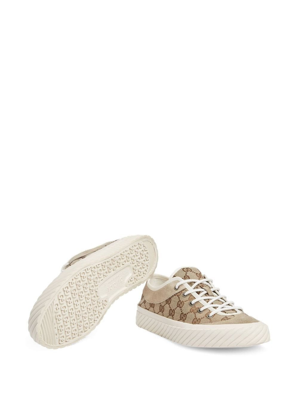 Mens Gucci GG Monogram Low-top Sneakers