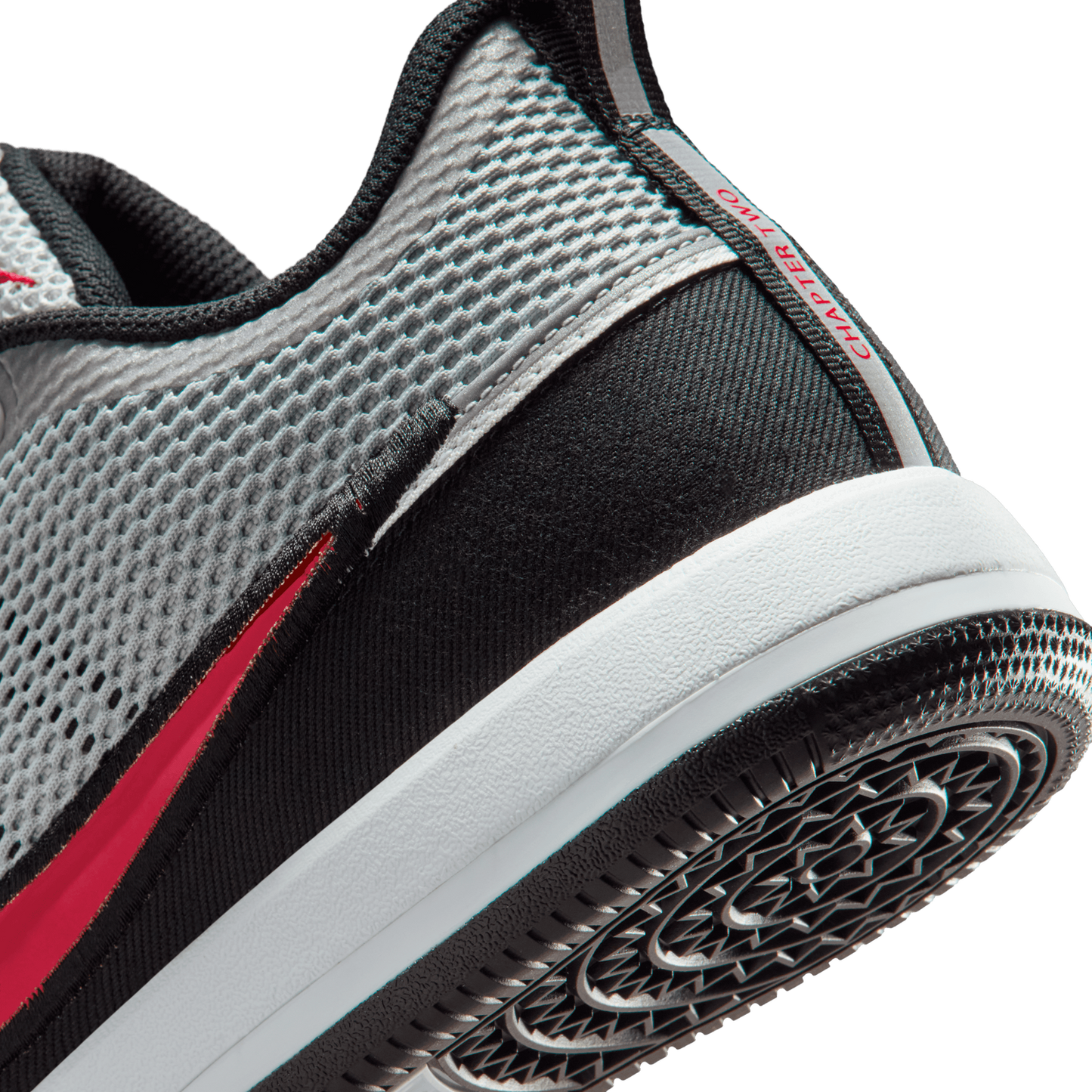 Nike Book 2 - Men's - Metallic Silver/Sport Red/Black