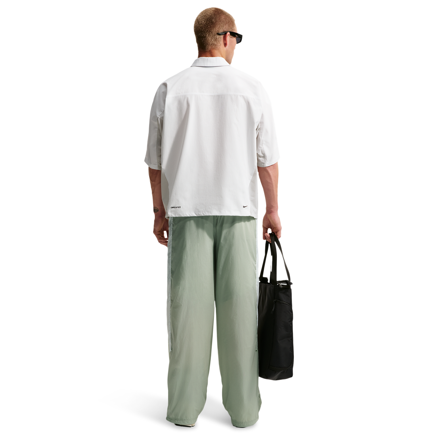Nike Windrunner Lightweight Unlined UV Pant - Men's - White/Barely Green/Jade Horizon