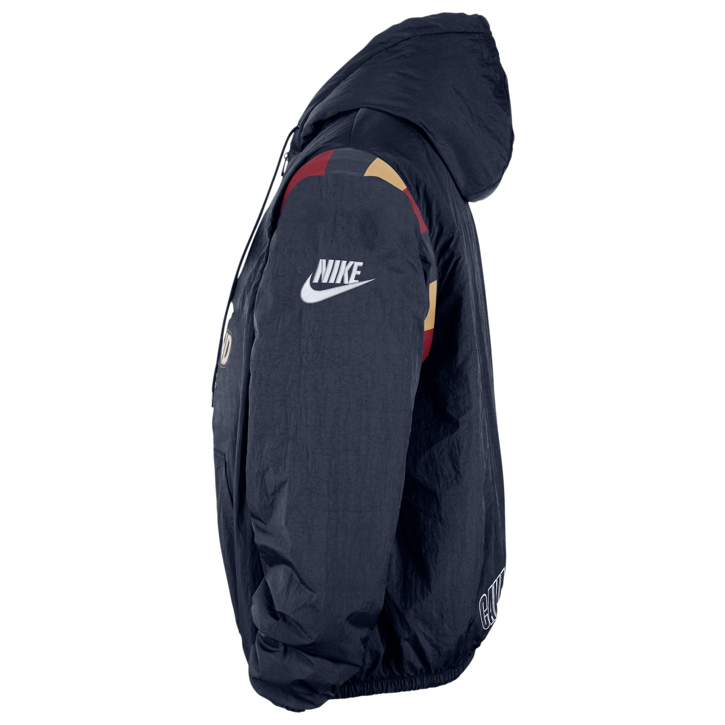 Nike Cavaliers Woven LND Half-Zip Hoodie - Men's - Navy/Multi