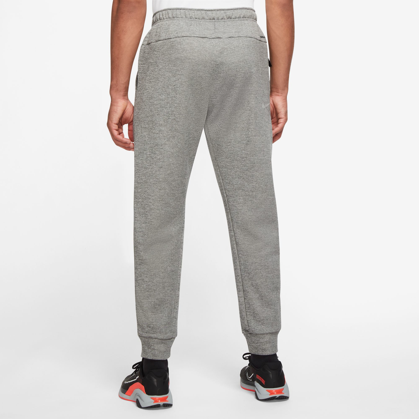 Nike Therma Fleece Taper Pants - Men's - Particle Grey/Dark Grey Heather/Black