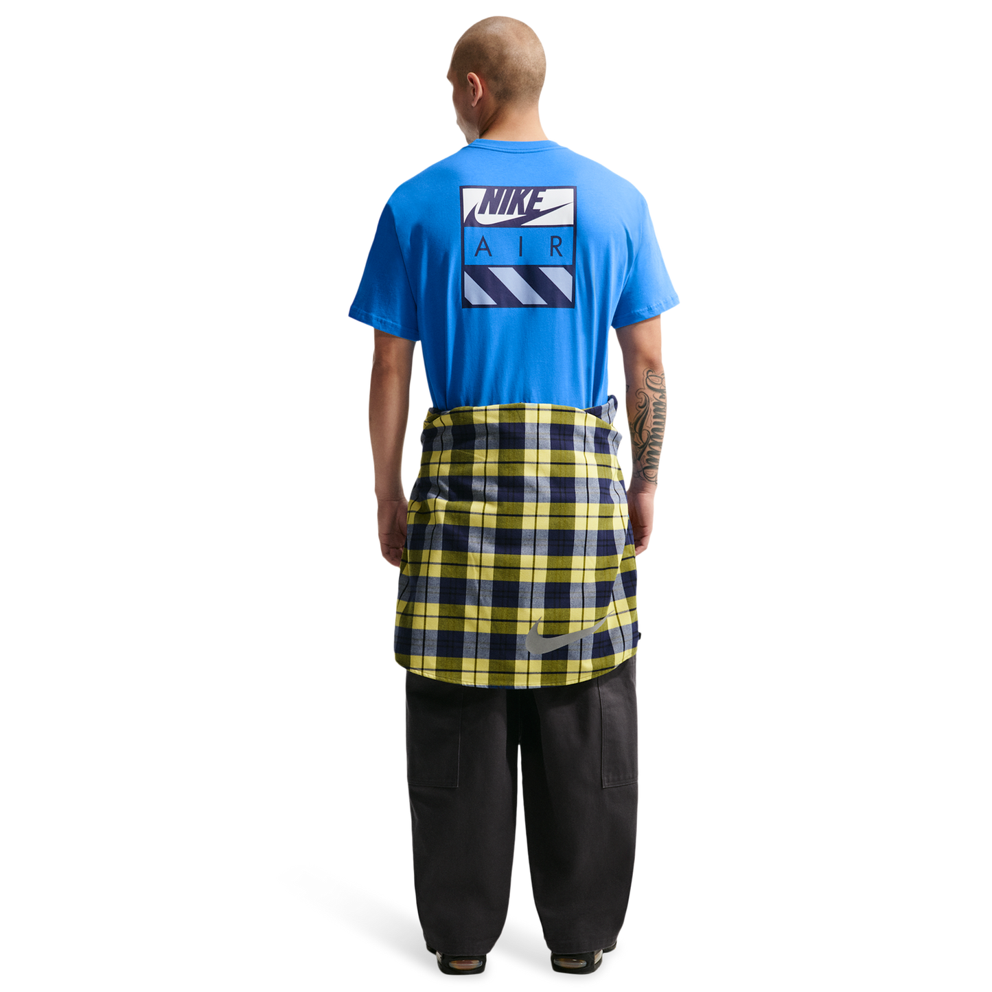 Nike NSW Air Box Loose Tee - Men's - Lt Photo Blue