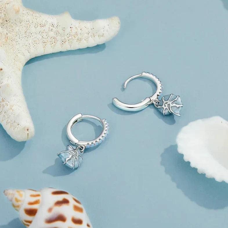Ocean Star Hoop Earrings - foto 7