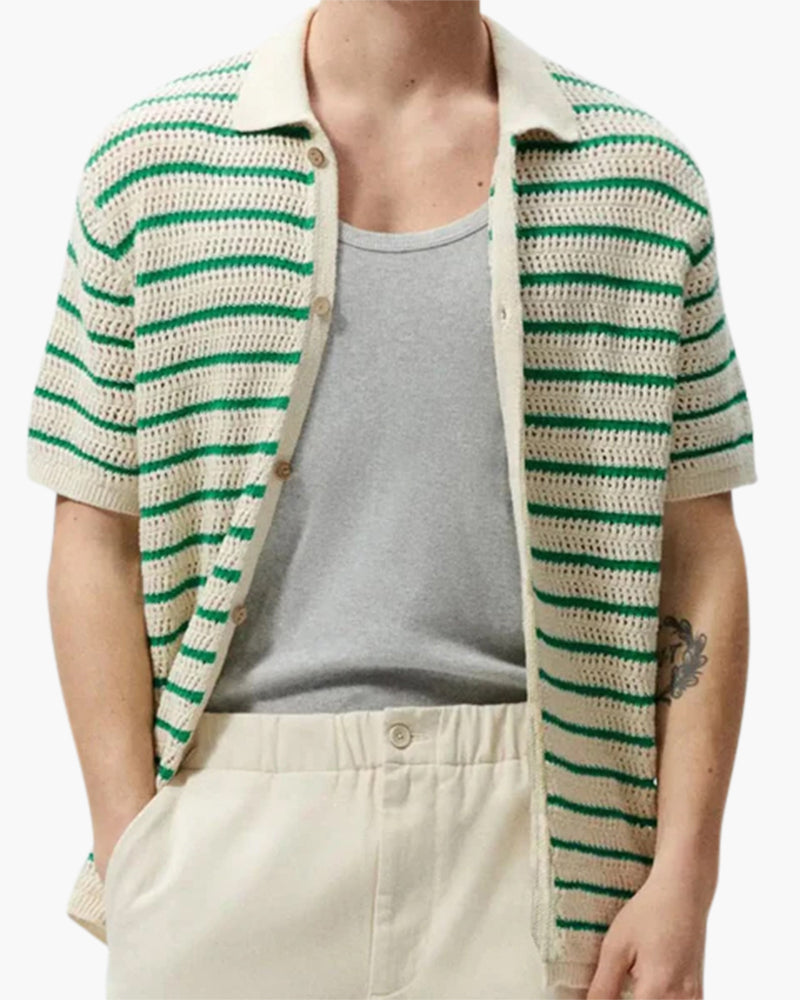 Marbella - Knitted Button Shirt - foto 3