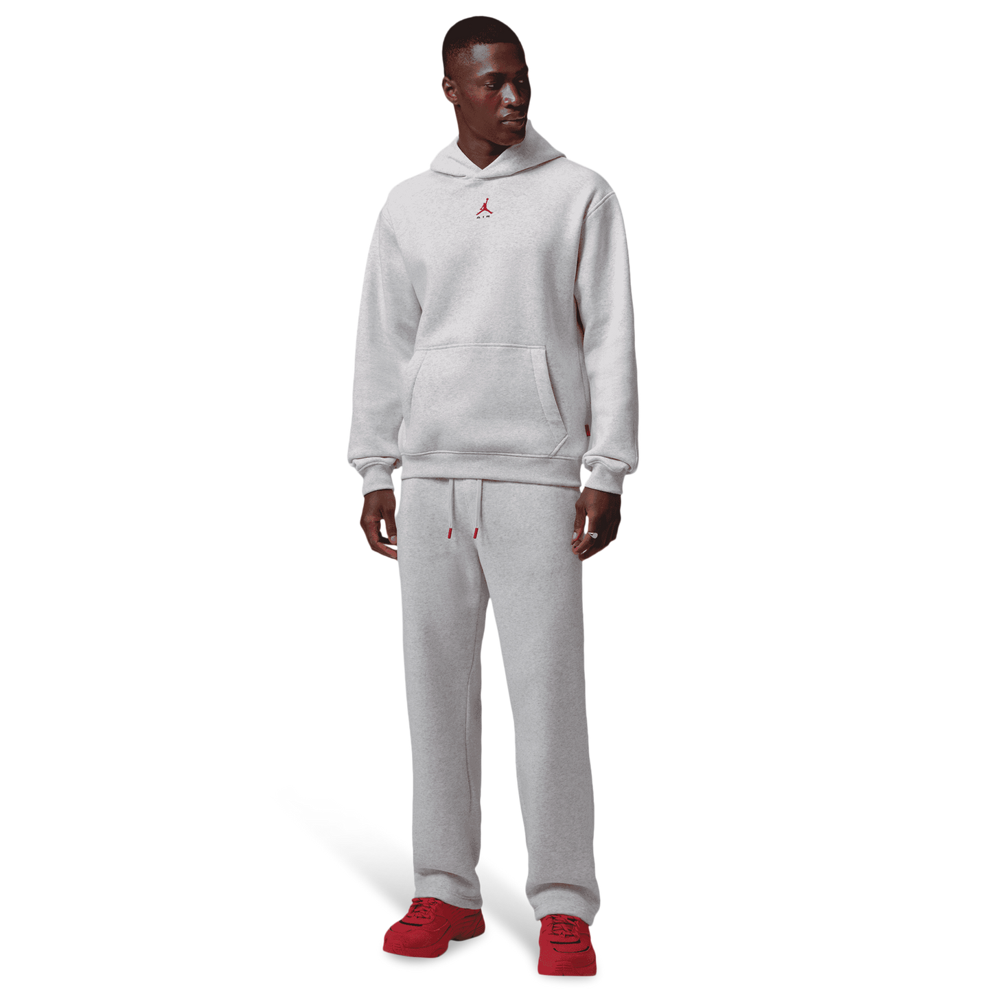 Jordan Brooklyn Pullover Hoodie - Men's - Gray
