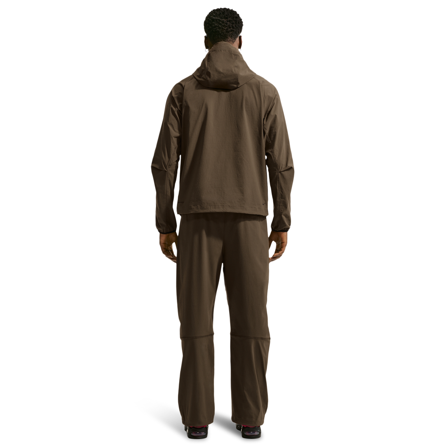 Nike Drifit Tech Woven Windrunner FZ Jacket - Men's - Dark Hazel/Black/Dark Hazel