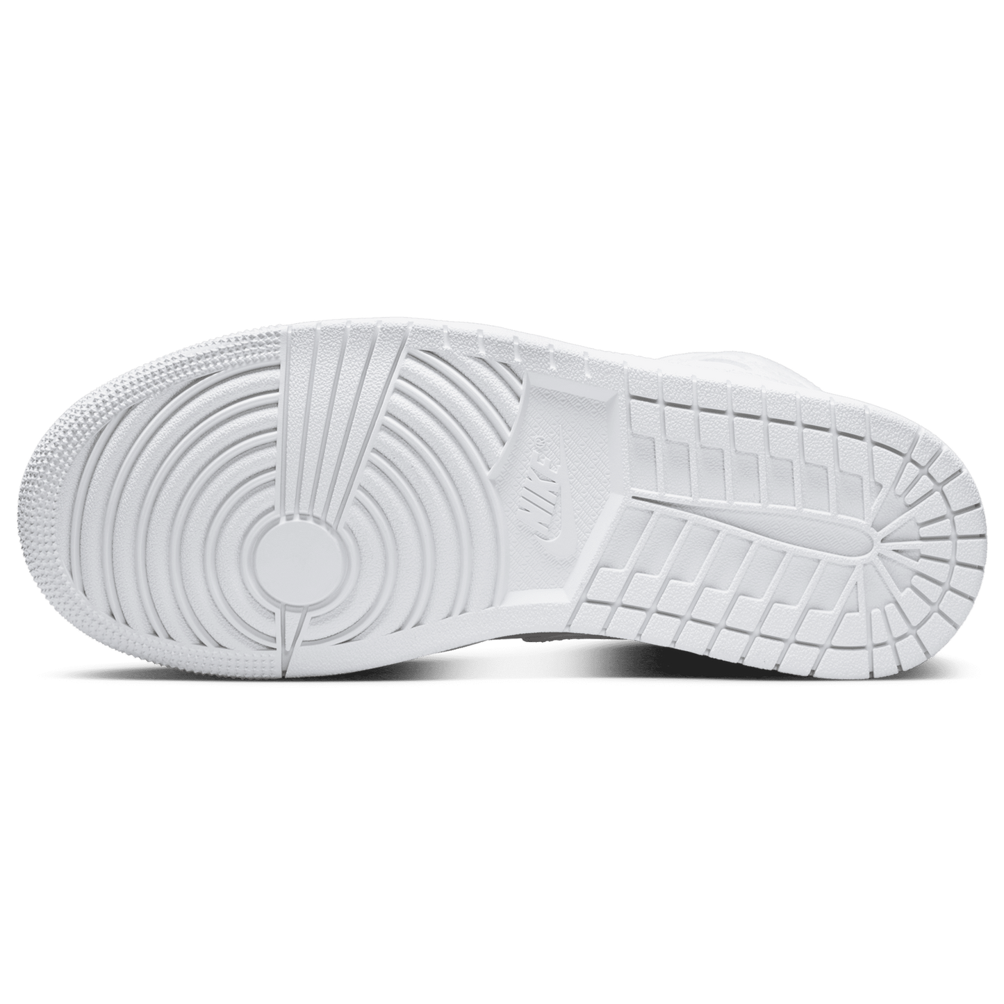 Jordan AJ 1 Mid 365 - Women's - White/White/White