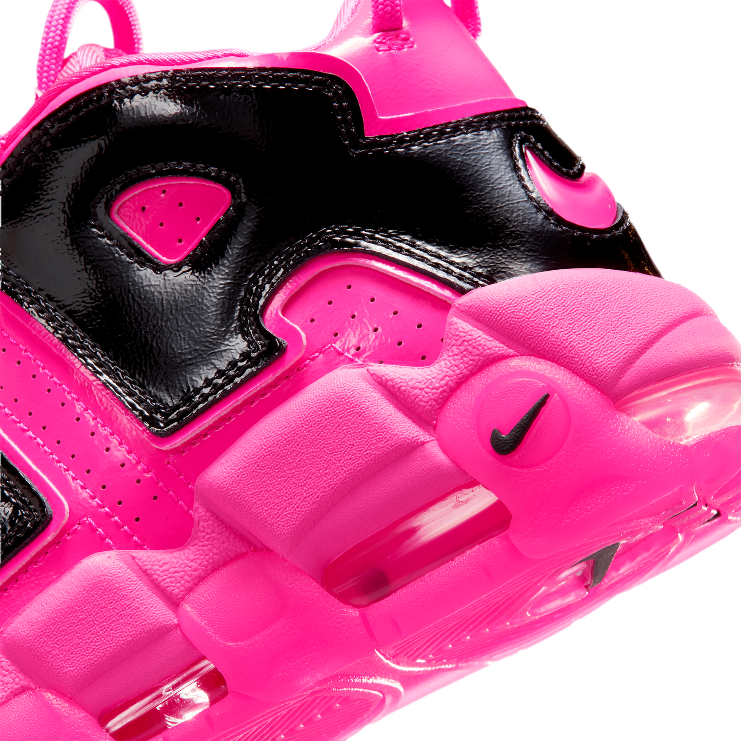 Nike Air More Uptempo SE NA7 - Women's - Pink Blast/Pink Blast/Black