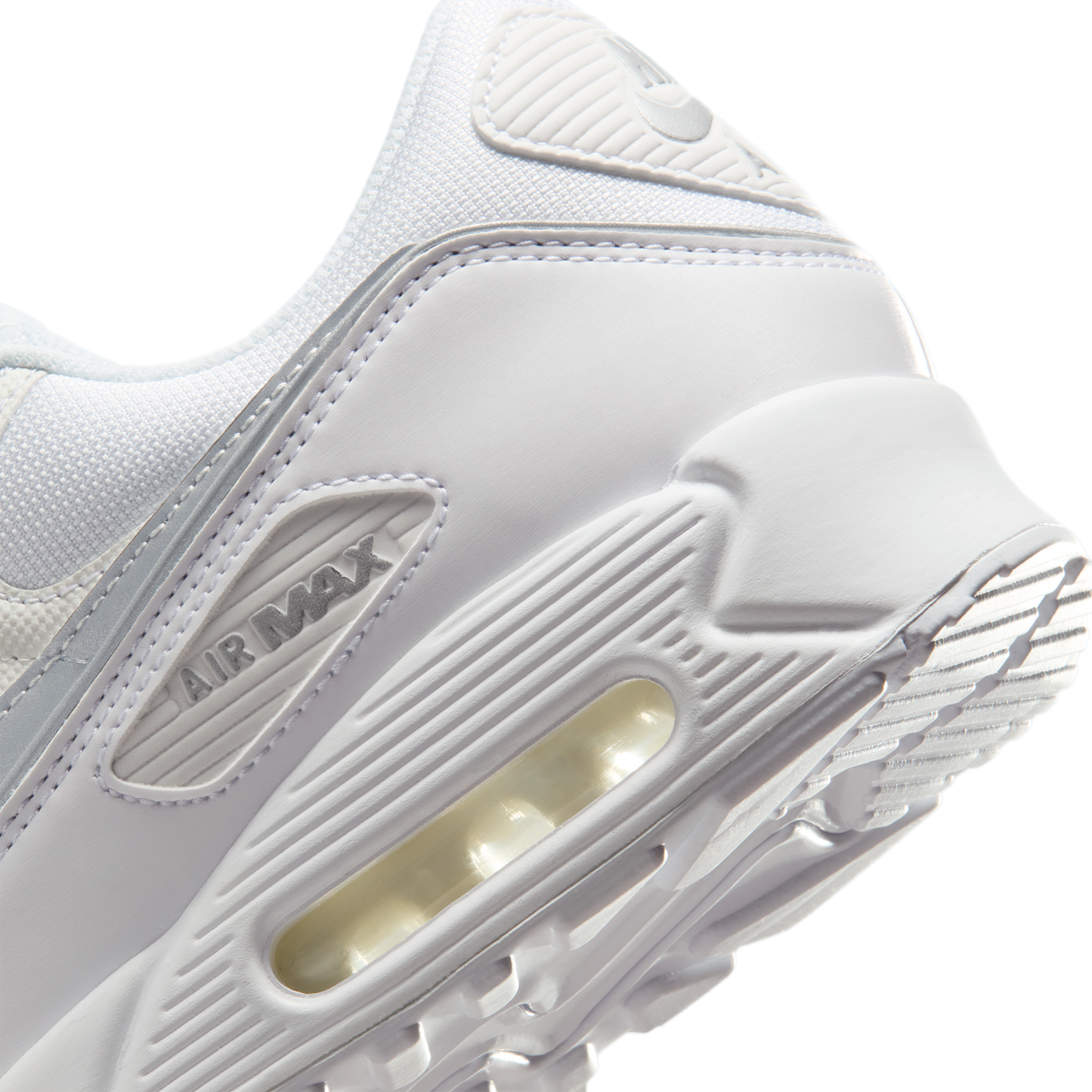 Nike Air Max 90 Prm Reflect - Men's - White/Mtlc Silver/White