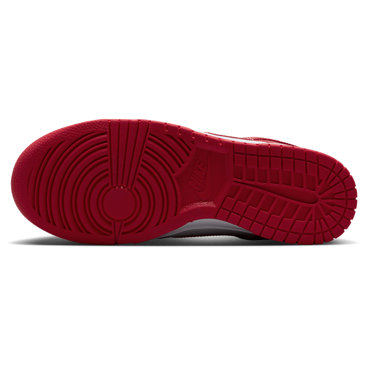 Nike Dunk Low - Women's - White/Red/Silver