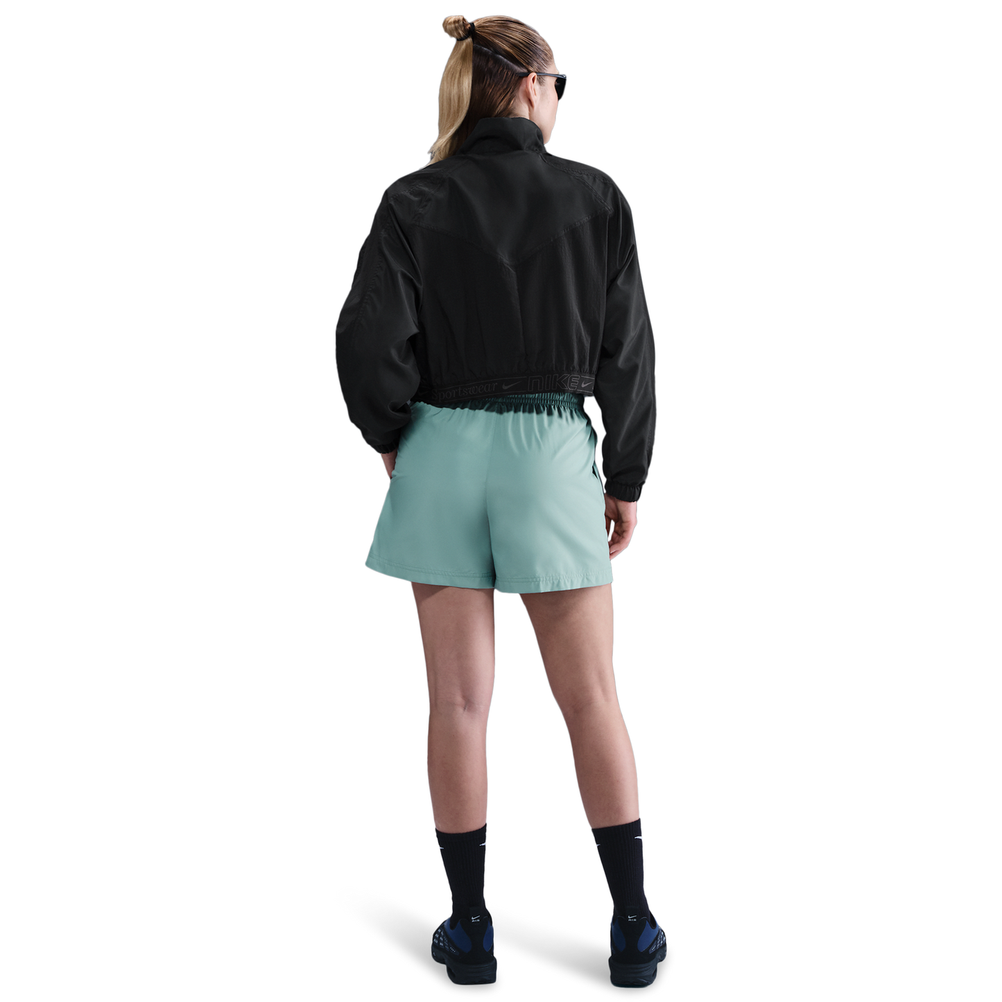 Nike NSW Mid Rise Essential Woven Short - Women's - Cannon/Sail