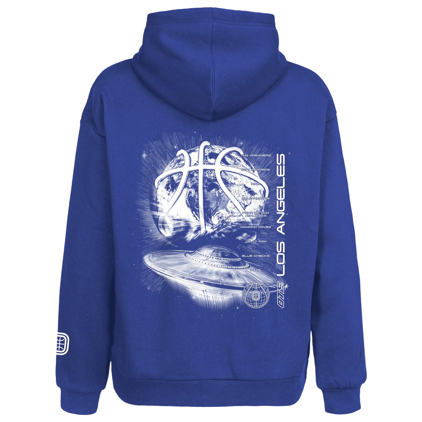 Overtime City Invasion Pullover Hoodie - Men's - Blue/White