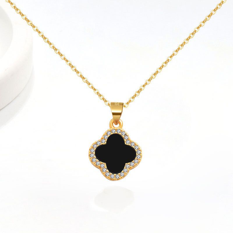 Aura Clover Pavé Necklace - foto 2
