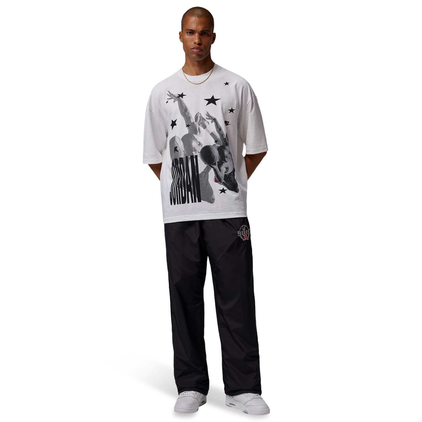Jordan 96 Oversized AJ 4 T-Shirt - Men's - White