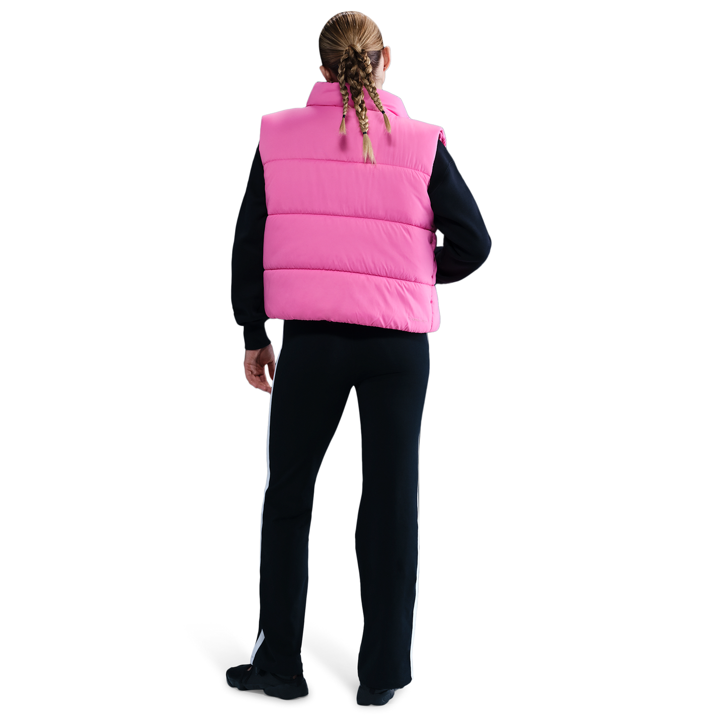 Nike NSW Therma-FIT Classic Vest - Women's - Playful Pink/White