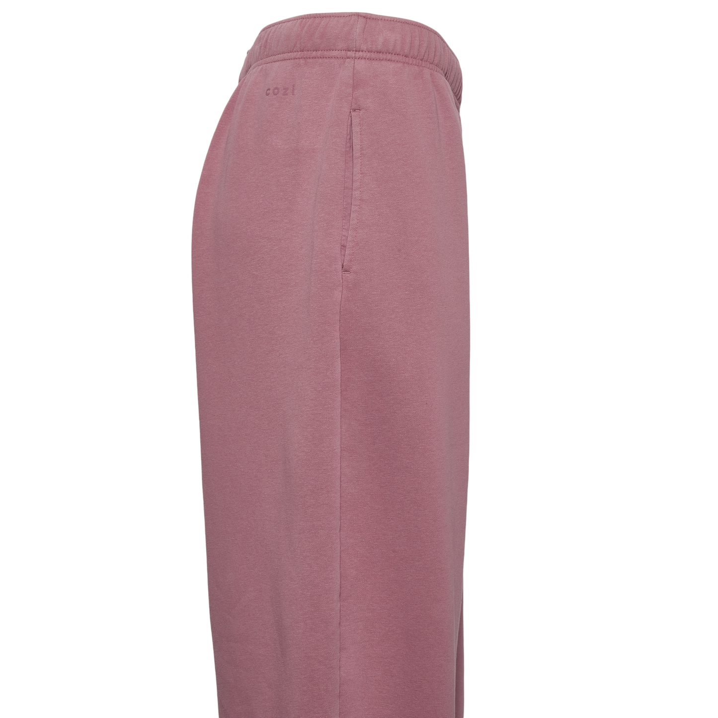 Cozi Fleece Barrel Leg Pants - Women's - Wistful Mauve