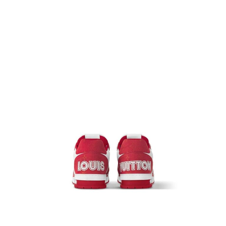 Louis Vuitton LV Trainer Sneaker Red