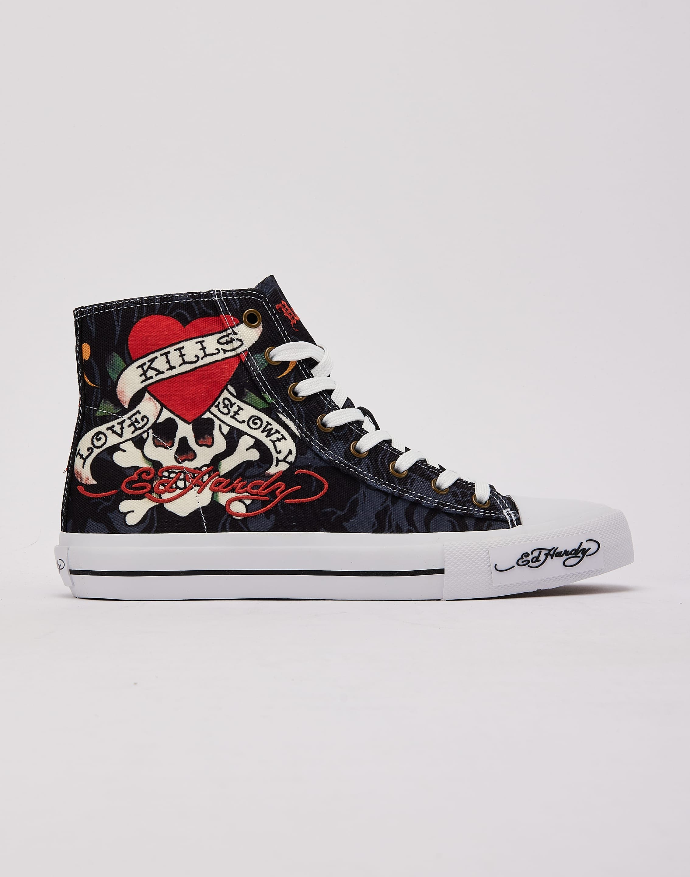 Ed Hardy Heart Skull Hi
