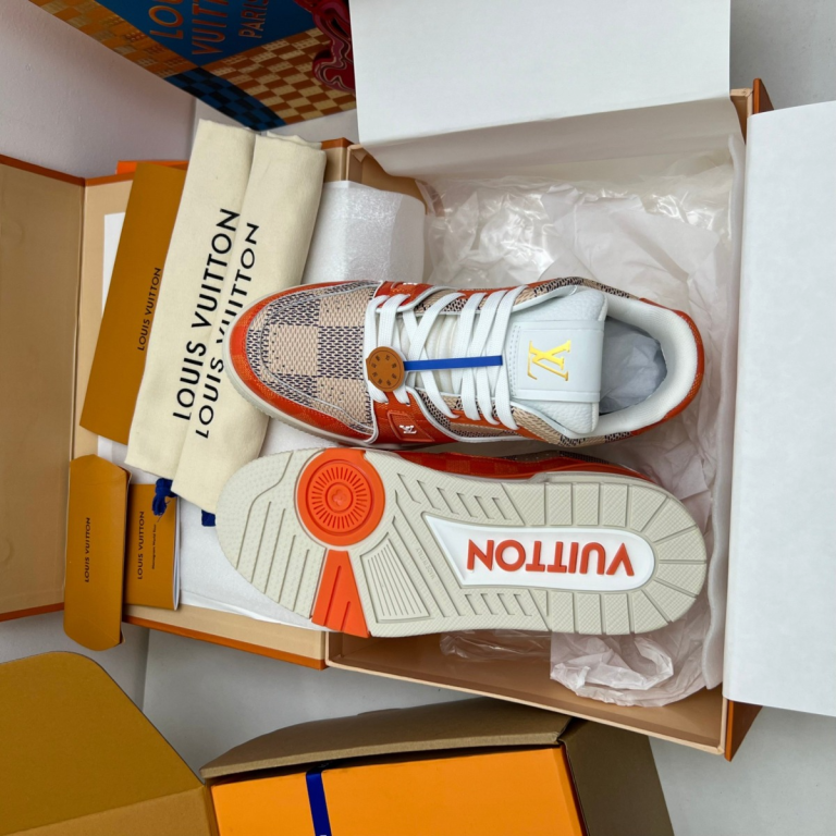 Louis Vuitton LV Trainer #54 Sneakers Orange