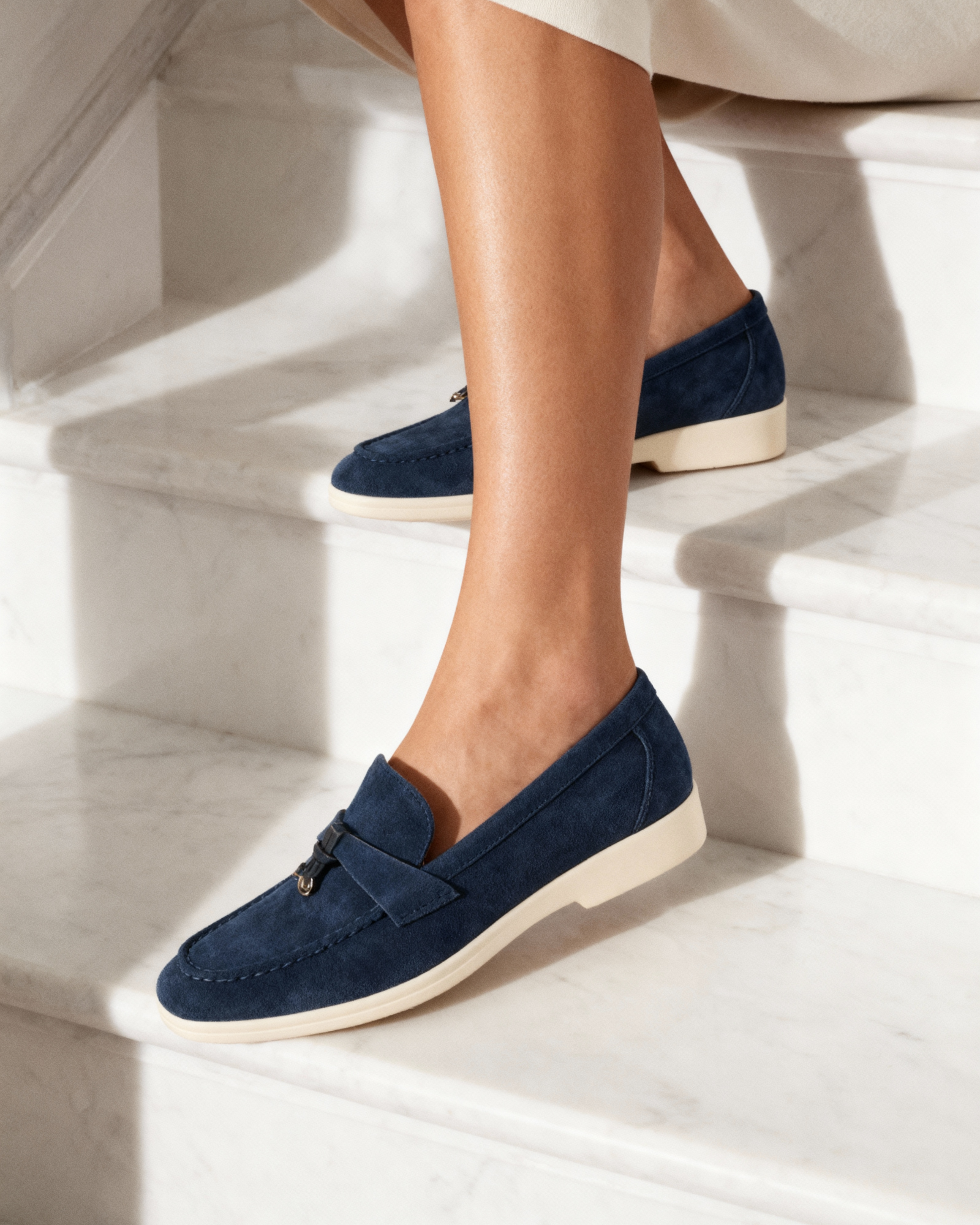 Suede Lady Loafers - foto 9