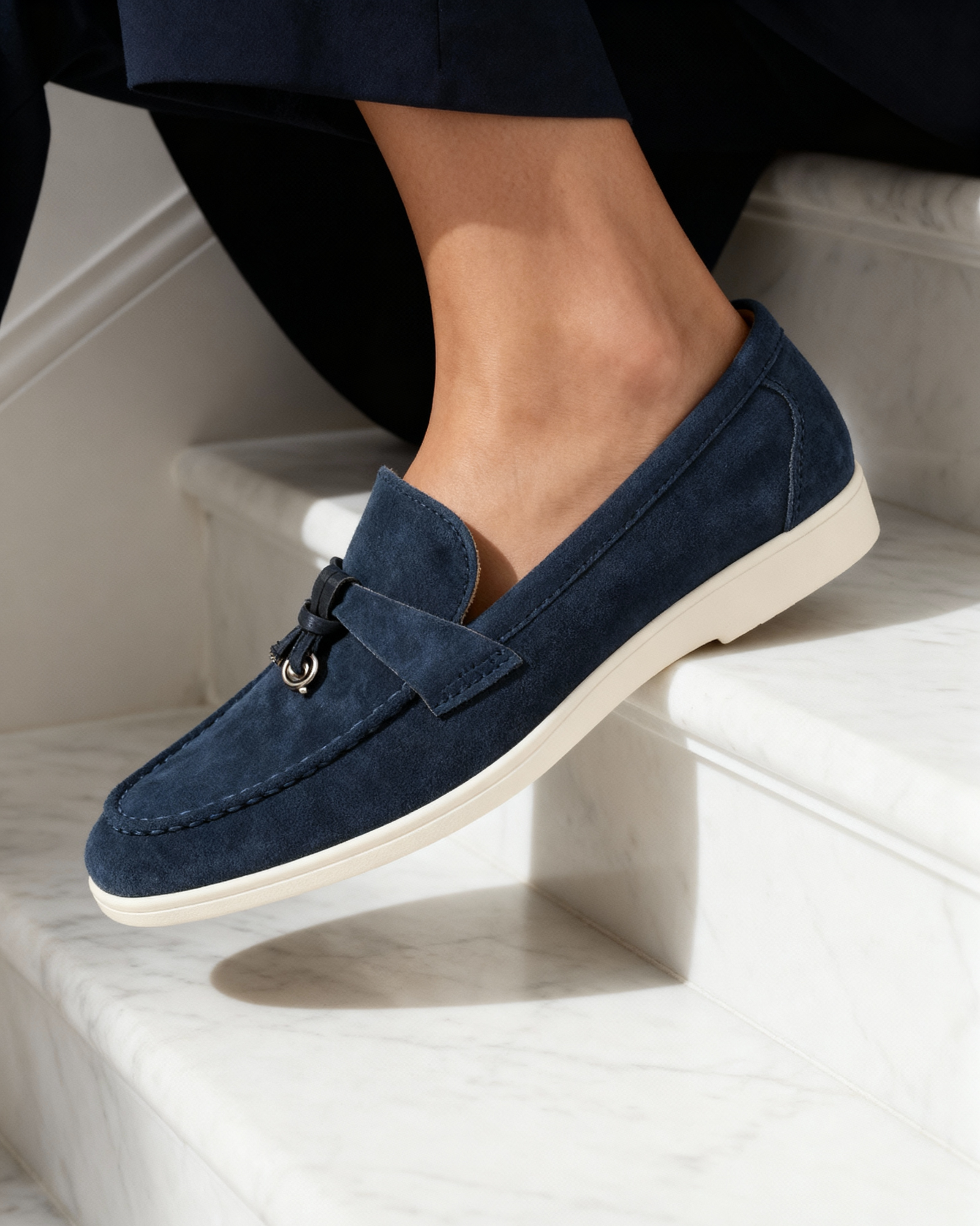 Suede Lady Loafers - foto 8