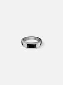 MIDNIGHT COMO RING | Silver