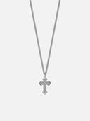 ORTHODOX CROSS CHAIN | Silver